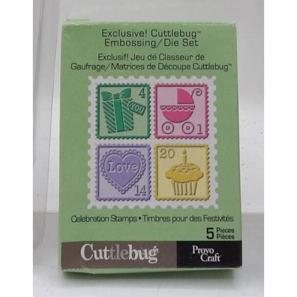 Sizzix Clearlits & Originals and Cuttlebug Die Cuts Embossing Set of 3 For Craft - Picture 3 of 5